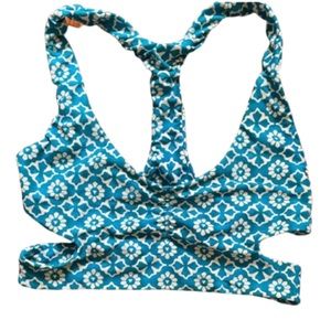Tori Praver Bikini Top XS Caribbean Blue